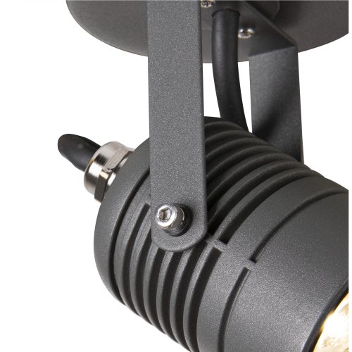 SLV LED SPOT SP, Outdoor led wandopbouwlamp antraciet 3000 K - Slv 1004649 d1 rgb1 - 20024523