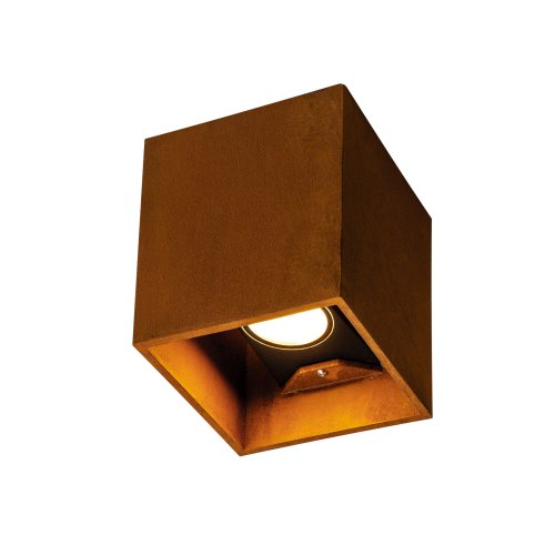 SLV RUSTY&copy; UP/DOWN WL, Outdoor led wandopbouwarmatuur rechthoekig roest CC - Slv 1004650 1 h rgb - 20024524