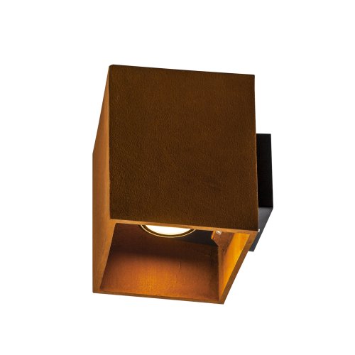 SLV RUSTY&copy; UP/DOWN WL, Outdoor led wandopbouwarmatuur rechthoekig roest CC - Slv 1004650 2 rgb - 20024524