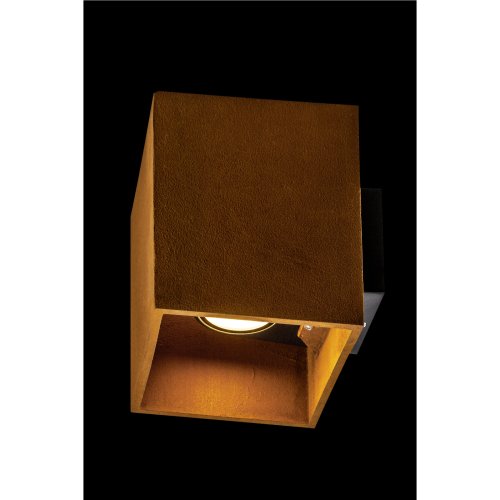 SLV RUSTY&copy; UP/DOWN WL, Outdoor led wandopbouwarmatuur rechthoekig roest CC - Slv 1004650 3 rgb - 20024524