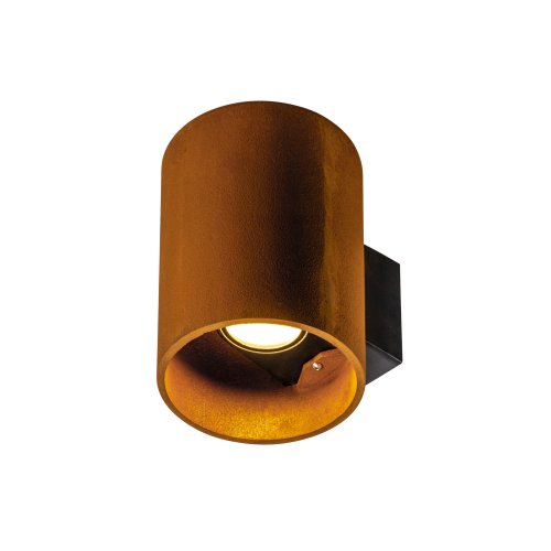 SLV rusty up/down rond roest 2xled 3000/4000k - Slv 1004651 1 h rgb - 8824043