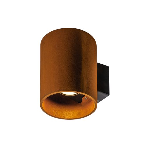 SLV rusty up/down rond roest 2xled 3000/4000k - Slv 1004651 2 rgb - 8824043