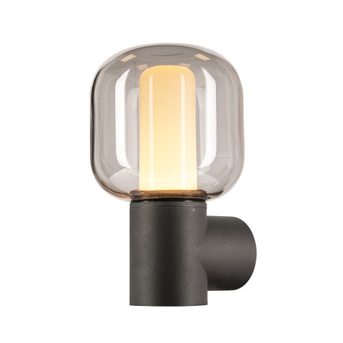 SLV OVALISK WL, Outdoor led wandopbouwlamp antraciet CCT-switch 3000/4000  - Slv 1004678 1 h rgb - 20024546