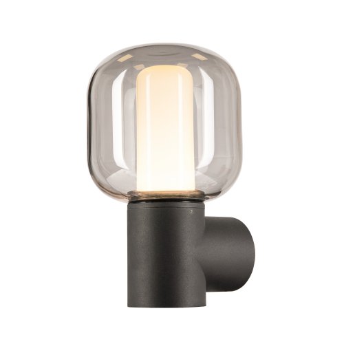 SLV OVALISK WL, Outdoor led wandopbouwlamp antraciet CCT-switch 3000/4000  - Slv 1004678 2 rgb - 20024546