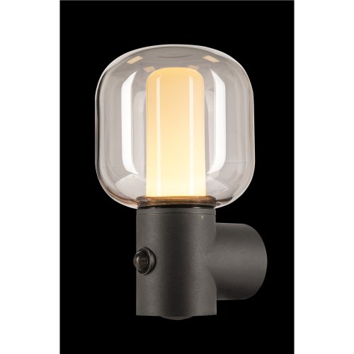 SLV OVALISK WL Sensor, Outdoor led wandopbouwlamp antraciet CCT-switch 300 - Slv 1004679 4 rgb - 20024547