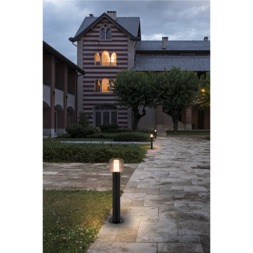 SLV OVALISK 75 FL, Outdoor led staande lamp antraciet CCT-switch 3000/4000 - Slv 1004680 a1 h rgb - 20024548