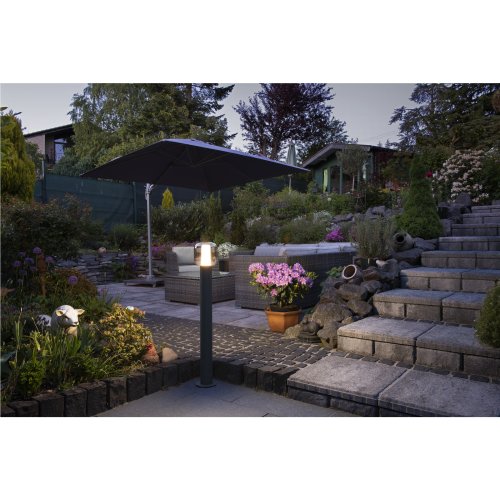 SLV OVALISK 100 FL, Outdoor led staande lamp antraciet CCT-switch 3000/400 - Slv 1004681 a1 h rgb - 20024549