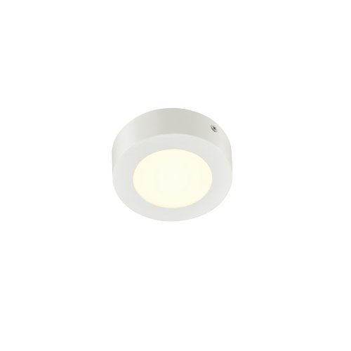 SLV SENSER 12 CW, Indoor led wand- en plafondopbouwlamp rond wit 4000 K - Slv 1004700 1 h rgb - 20024568