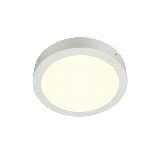 SLV SENSER 24 CW, Indoor led wand- en plafondopbouwlamp rond wit 4000 K - Slv 1004702 1 h rgb - 20024570