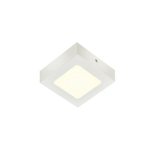 SLV SENSER 12 CW, Indoor led wand- en plafondopbouwlamp rechthoekig wit 40 - Slv 1004703 1 h rgb - 20024571