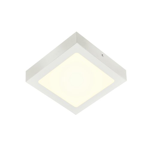 SLV SENSER 18 CW, Indoor led wand- en plafondopbouwlamp rechthoekig wit 40 - Slv 1004704 1 h rgb - 20024572