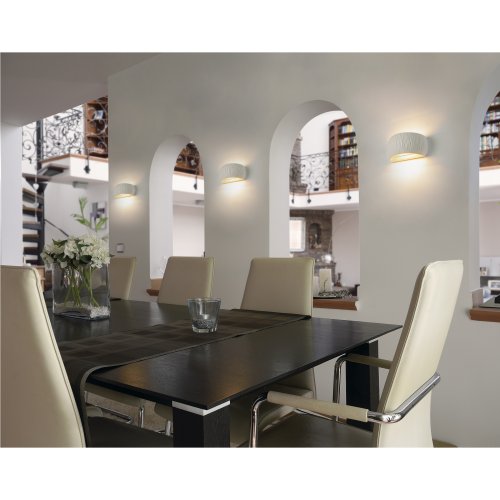 SLV PLASTRA WL CURVED CURTAIN, Indoor wandopbouwlamp QT-DE12 wit - Slv 1004732 a1 h rgb - 20024596