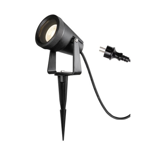 SLV SAMRINA SP single QPAR51, Outdoor prikspot zwart - Slv 1004757 1 h rgb - 20024616