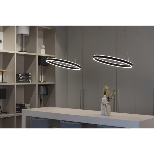SLV ONE 60 PD DALI UP/DOWN, Indoor led pendelarmatuur zwart CCT-switch 300 - Slv 1004761 a1 h rgb - 20024619
