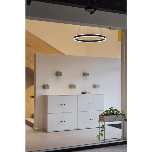 SLV ONE 80 PD DALI UP/DOWN, Indoor led pendelarmatuur zwart CCT-switch 300 - Slv 1004763 a1 h rgb - 20024621
