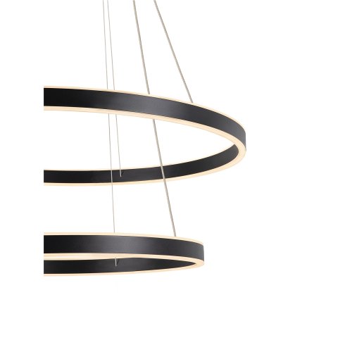 SLV ONE DOUBLE PD DALI UP/DOWN, Indoor led pendelarmatuur zwart CCT-switch - Slv 1004767 d1 rgb - 20024625