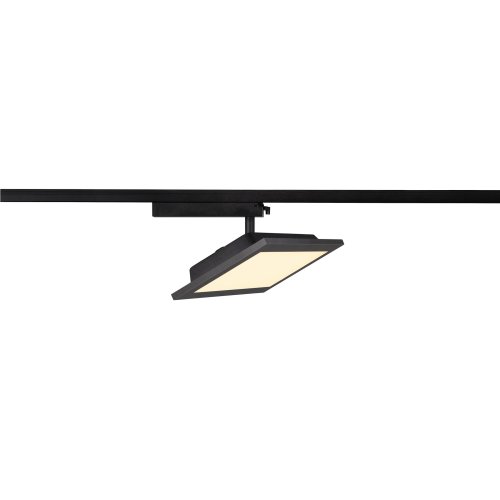 SLV PANEL TRACK rechthoekig 150x300mm, 1-fase spot zwart 18W 3000K - Slv 1004933 3 rgb - 20024699