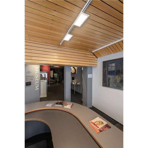 SLV PANEL TRACK rechthoekig 150x300mm, 1-fase spot zwart 18W 3000K - Slv 1004934 a1 h rgb - 20024700