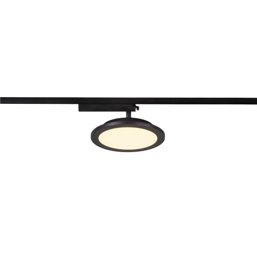SLV PANEL TRACK rond 200mm, 1-fase spot zwart 18W 3000K - Slv 1004935 2 rgb - 20024701