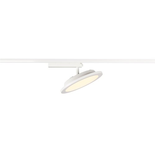 SLV PANEL TRACK rond 200mm, 1-fase spot wit 18W 3000K - Slv 1004936 3 rgb - 20024702