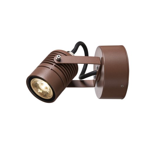 SLV LED SPOT SP, Outdoor led wandopbouwlamp roest 3000 K - Slv 1004957 2 rgb - 20024711