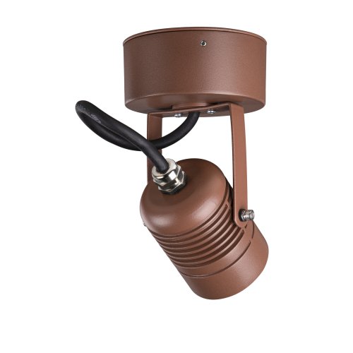 SLV LED SPOT SP, Outdoor led wandopbouwlamp roest 3000 K - Slv 1004957 3 rgb - 20024711