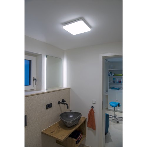 SLV SIMA, Indoor led wand- en plafondopbouwlamp wit 3000 K rechthoekig dim - Slv 1005087 a1 h rgb - 20024726