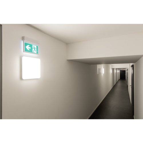 SLV SIMA SENSOR, Indoor led wand- en plafondopbouwlamp wit 3000 K rechthoe - Slv 1005088 240000 a1 h rgb - 20024727