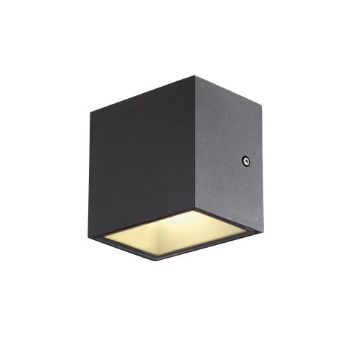 SLV SITRA S WL SINGLE, led wandopbouwarmatuur voor buiten, antraciet, CCT- - Slv 1005148 2 rgb - 20024732