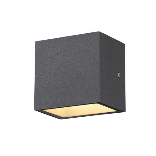 SLV SITRA S WL SINGLE, led wandopbouwarmatuur voor buiten, antraciet, CCT- - Slv 1005148 3 rgb - 20024732