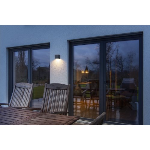 SLV SITRA S WL SINGLE, led wandopbouwarmatuur voor buiten, antraciet, CCT- - Slv 1005148 a1 h rgb - 20024732