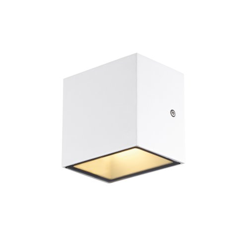 SLV SITRA S WL SINGLE, led wandopbouwarmatuur voor buiten, wit, CCT-switch - Slv 1005149 1 h rgb - 20024733