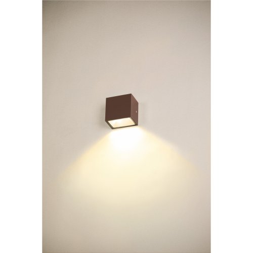 SLV SITRA S WL SINGLE, Led Outdoor wandopbouwarmatuur, roestkleurig, CCT-s - Slv 1005150 ma2 rgb - 20024734