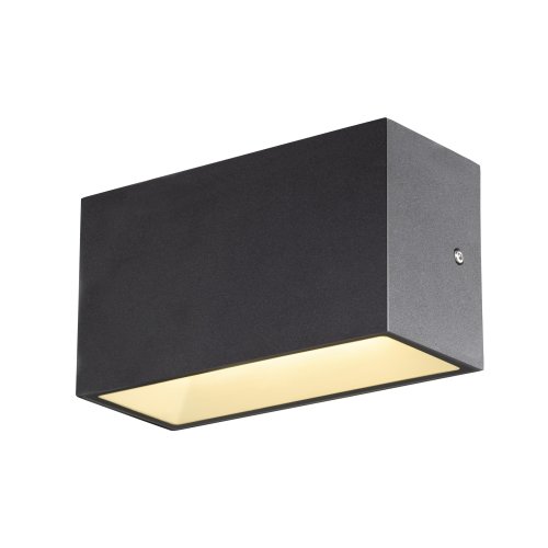 SLV SITRA M WL UP/DOWN, led wandopbouwarmatuur voor buiten, antraciet, CCT - Slv 1005151 1 h rgb - 20024735