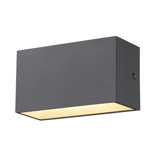 SLV SITRA M WL UP/DOWN, led wandopbouwarmatuur voor buiten, antraciet, CCT - Slv 1005151 5 rgb - 20024735
