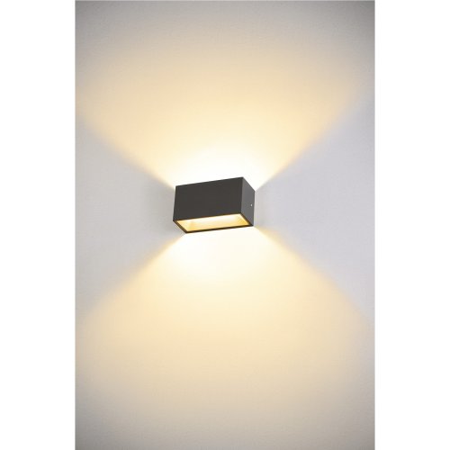 SLV SITRA M WL UP/DOWN, led wandopbouwarmatuur voor buiten, antraciet, CCT - Slv 1005151 ma1 rgb - 20024735