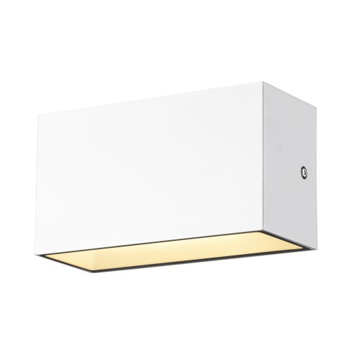 SLV sitra wandopbouwarmatuur wit 14w 3000/4000k ip65 1005153 - Slv 1005153 5 rgb - 11006415