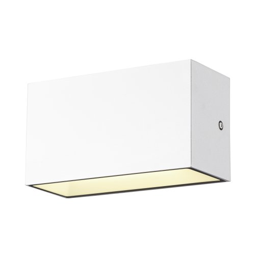SLV sitra wandopbouwarmatuur wit 14w 3000/4000k ip65 1005153 - Slv 1005153 6 rgb - 11006415