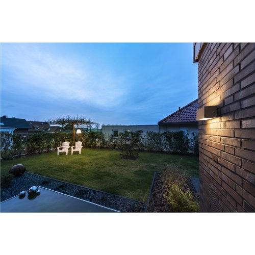 SLV SITRA M WL UP/DOWN, led wandopbouwarmatuur voor buiten, roestkleurig,  - Slv 1005154 a1 h rgb - 20024737