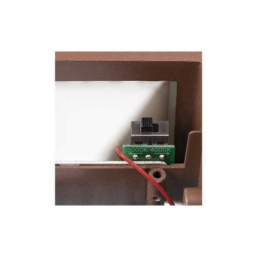 SLV SITRA M WL UP/DOWN, led wandopbouwarmatuur voor buiten, roestkleurig,  - Slv 1005154 d1 rgb - 20024737