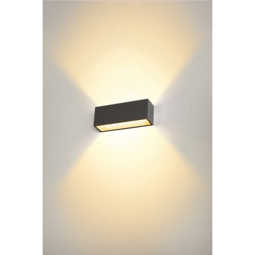 SLV SITRA L WL UP/DOWN, led wandopbouwarmatuur voor buiten, antraciet, CCT - Slv 1005155 ma1 rgb - 20024738