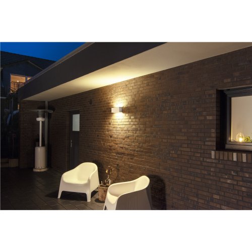 SLV SITRA L WL UP/DOWN, led wandopbouwarmatuur voor buiten, wit, CCT-switc - Slv 1005156 a1 h rgb - 20024739