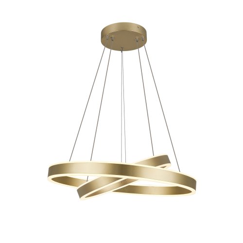 SLV ONE DOUBLE FASE up/down, pendelarmatuur messing 24W 2700/3000K 130&deg; - Slv 1005178 4 rgb - 20024742