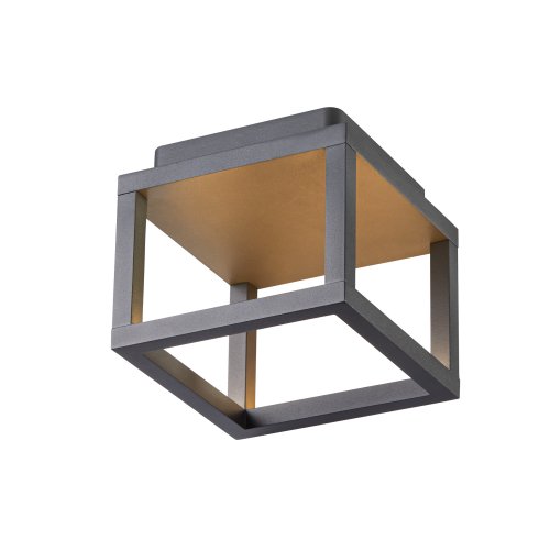 SLV QUADRULO LED CL, Outdoor plafondopbouwarmatuur antraciet - Slv 1005202 1 h rgb - 20024744
