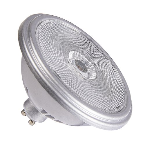 SLV led armatuur zilver 12,5W 3000k cri90 60&deg; qpar111 gu10 - Slv 1005280 1 h rgb - 11006695