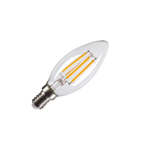 SLV C35 E14, led lichtbron transparant 4,2W 2700K CRI90 320&deg; - Slv 1005284 1 h rgb - 20024773