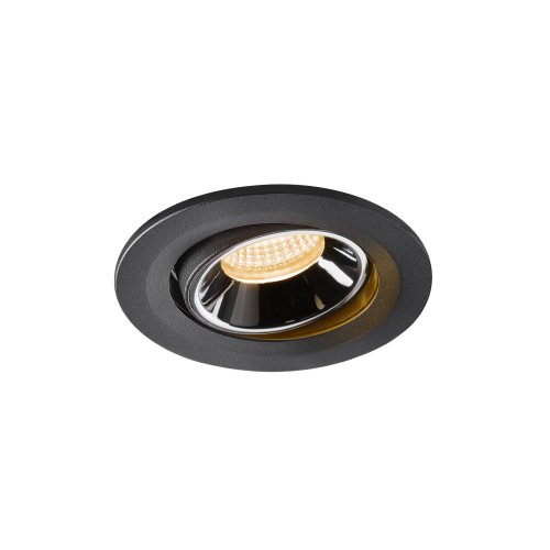 SLV NUMINOS&reg; MOVE S, plafondinbouwarmatuur zwart/chroom 2700K 40&deg; - Slv 1005324 1 h rgb - 20024811