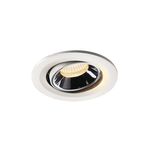 SLV NUMINOS&reg; MOVE S, plafondinbouwarmatuur wit/chroom 3000K 55&deg; - Slv 1005354 1 h rgb - 20024841