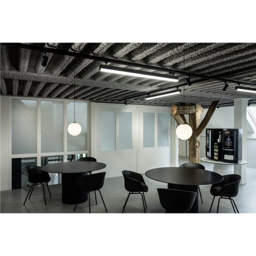 SLV SUN 30, pendelarmatuur, E27, open kabeleinde, 1x max. 40W, mat zwart - Slv 1005397 1008137 a1 rgb - 20026719