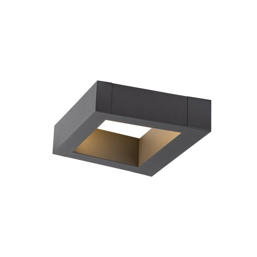 SLV BOOKAT, wandopbouwarmatuur antraciet 15W 3000/4000K - Slv 1005443 1 h rgb - 20024887